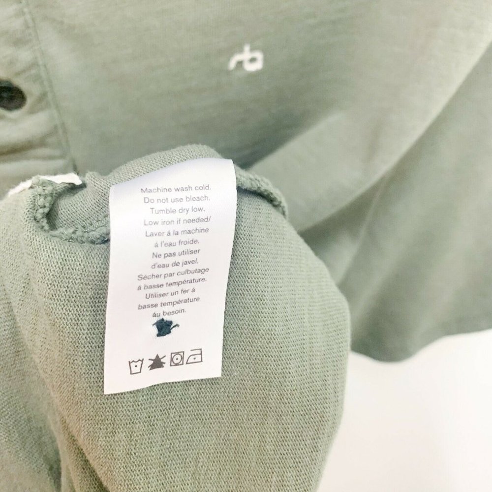 Rag & Bone Short Sleeve Standard Issue Polo Xxl - image 7